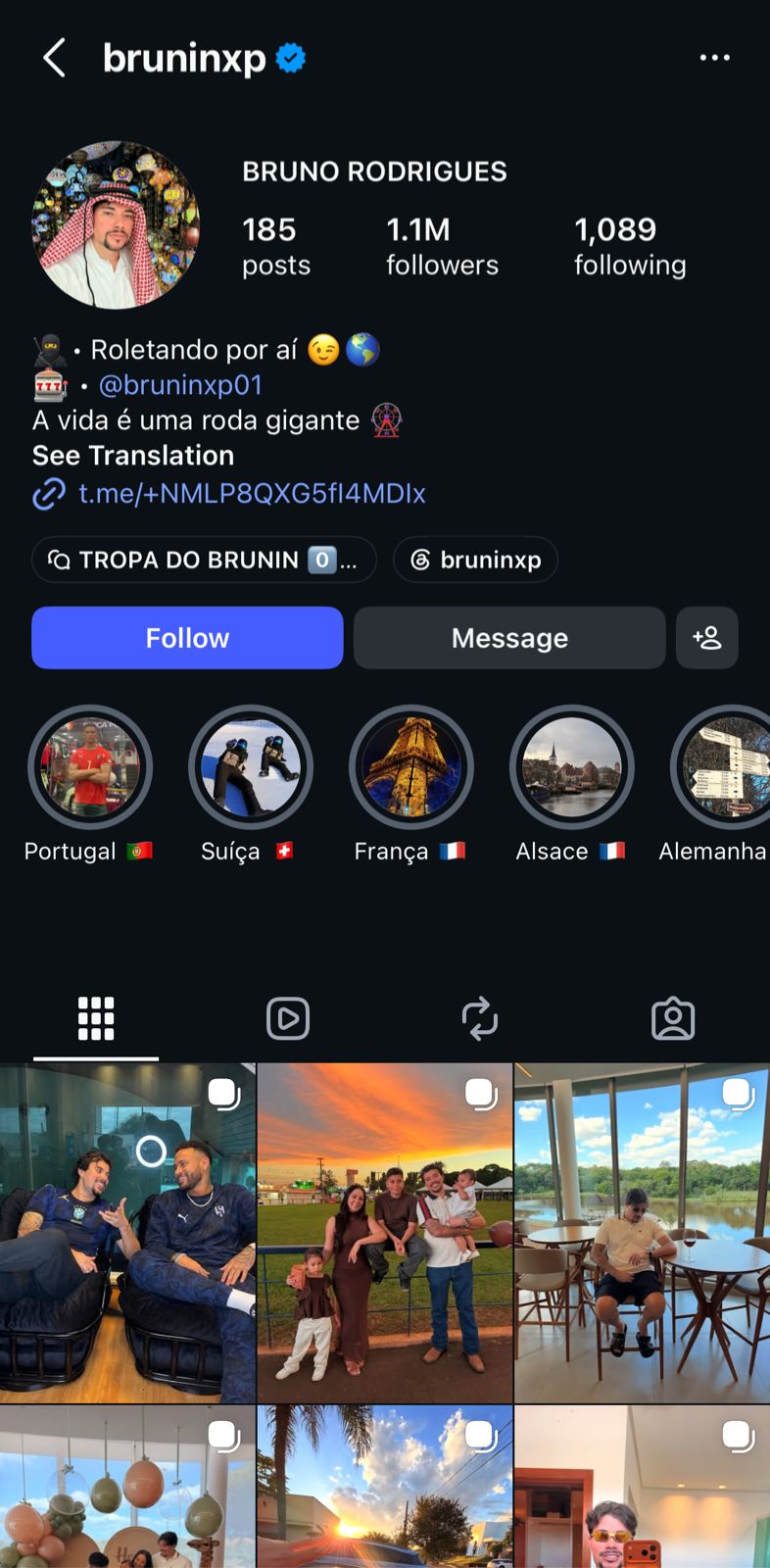 @bruninxp - 1.1M followers